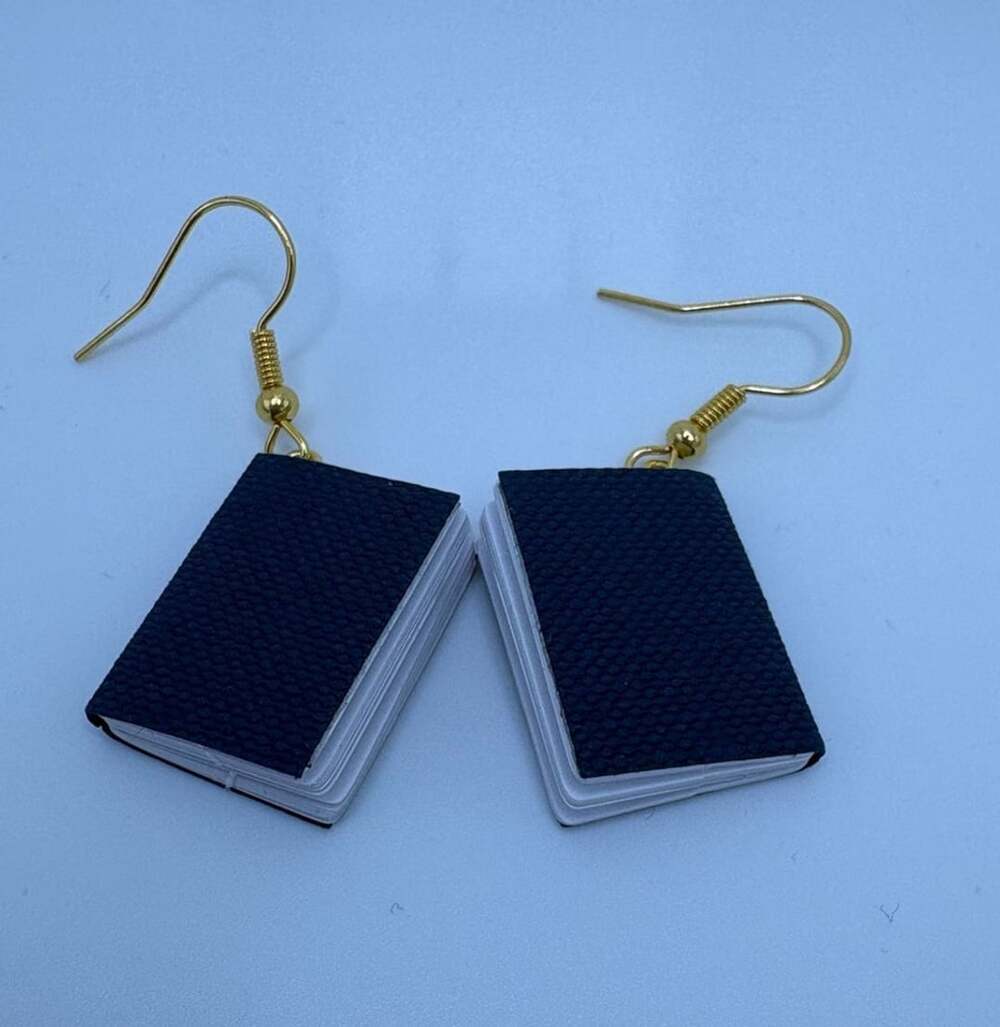 Miniature Book Earrings for Book Lovers